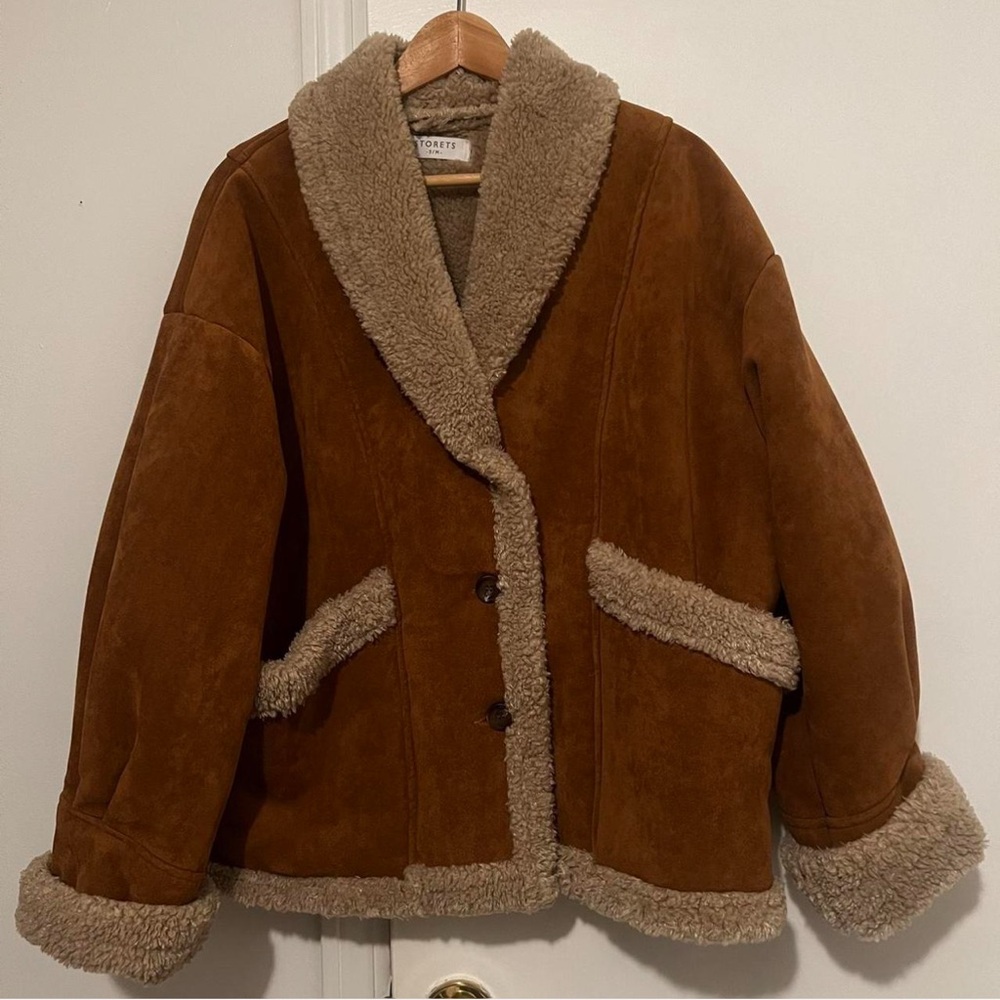 Storets Ava Faux Shearling Jacket